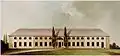 Projet de façade de Gilly en 1797