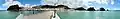 Panorama de la jetée de Párga, octobre 2015