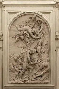 La Fraternité des Peuples (1883), plâtre, mairie du 10e&nbsp;arrondissement de Paris.
