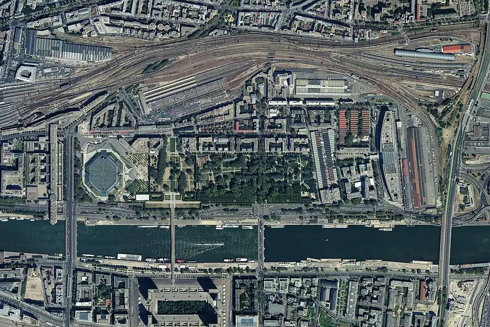 Vue aérienne