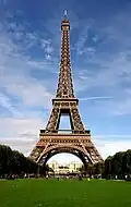 La tour Eiffel.