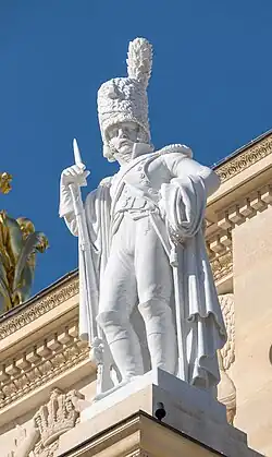 Carabinier à cheval.