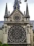La Rose sud avec la flèche.