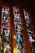 Vitrail, chapelle des Franciscains, Paris 14e.