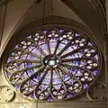 Rosace de Sainte-Clotilde de Paris.