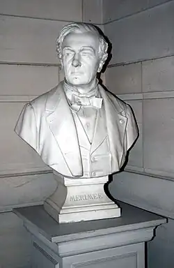 Buste de Mérimée.