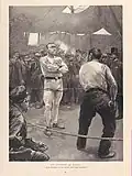 Pierre Georges Jeanniot, Les lutteurs (« Les fêtes foraines », 1884)