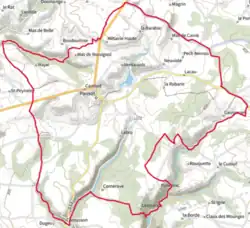 Carte topographique