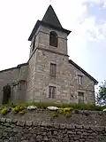 L'église Saint-Georges de Parlan.