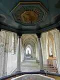 Dais des fonts baptismaux, 1699.