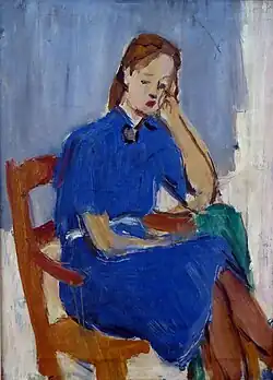 Femme lisant.