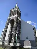 Parvis de l'église