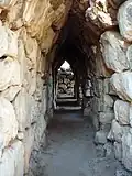 Casemates de l'enceinte cyclopéenne de Tirynthe.