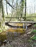 passerelle sur le Ratier