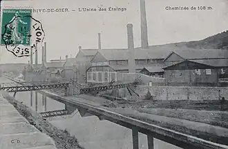 Passerelle des Étaings.