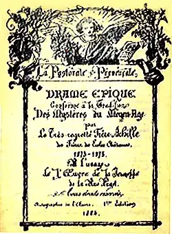 Pastorale du frère Achille 1884.