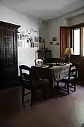 Lo bureau d'Antonia Pozzi a Villa Pozzi, à Pasturo.