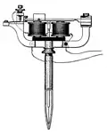 (en) Brevet U.S. 196747, Stylo électrique.