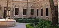 Patio de Philosophie et des Lettres, hôpital du cardinal Salazar.