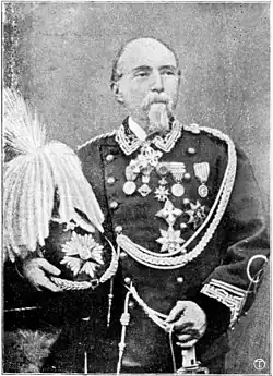 Albert de La Forest Divonne (1818-1893), lieutenant général dans l'armée italienne