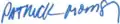 Signature de Patrick Morrisey