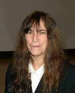 Patti Smithl’amie de Robert Mapplethorpe.