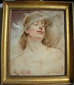 Femme en extase