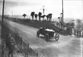 Bablot quatrième au GP de France 1913, avec le no&nbsp;2 sur sa Delage.