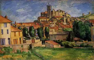 « Gardanne » (vue horizontale), 1885-1886, 64,8 x 100,3 cm, Fondation Barnes, Philadelphie.