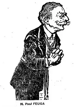Paul Feuga en 1928.