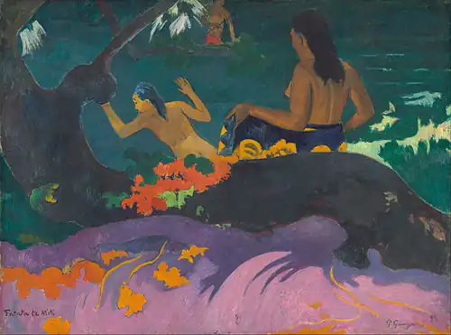 Fatata te Miti (1892)Washington, National Gallery of Art.