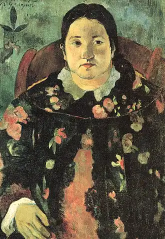 Paul GauguinPortrait de Suzanne Bambridge, (1891)