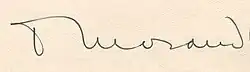 signature de Paul Morand