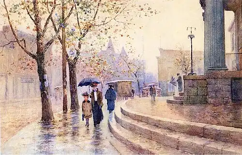 Walking in the Rain, vers 1910