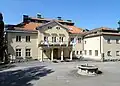 Maison privée "Villa Paulsro" de Paul Bergström à Bosön, Lidingö, qui appartient aujourd'hui à la Confédération suédoise des sports.