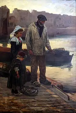 Achille Granchi-Taylor : Pauvre pêcheur de Concarneau (début XXe&nbsp;siècle).