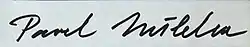 signature de Pavel Nešleha