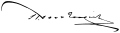 Signature de Pávlos Koundouriótis Παύλος Κουντουριώτης