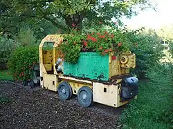 Un locotracteur.