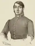 Portait noir et blanc d'Albeniz