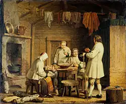 Habitants de Mora en Dalécarlie.
