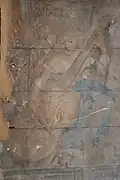 Peinture à l'huile sur la voûte