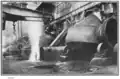 Convertisseur de type Great Falls en 1920. Ce compromis entre les formes en cornue et cylindrique a été exploité jusqu'au début des années 1980.