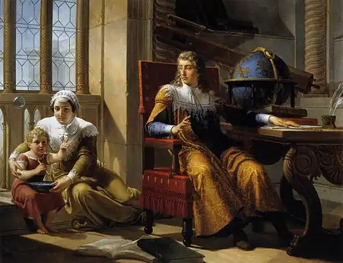 La Découverte par Newton de la réfraction de la lumière, 1827.