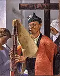 Pellegrini al santuario della Civita, 1960, Sala "Antonio Sicurezza", palazzo municipale di Formia