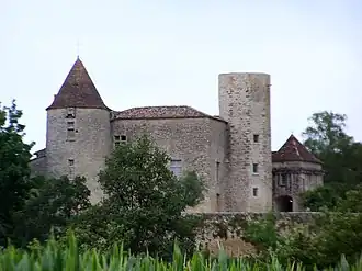 Le château du Puch de Gensac.