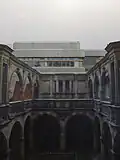 Façade nord avant le début de la reconstruction du Pellerhof