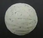 2. Pelote : buis et fil de latex.