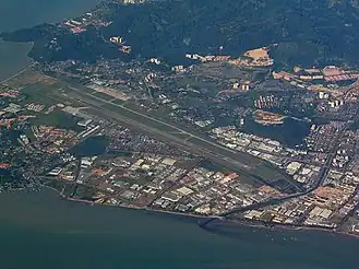 l'aéroport