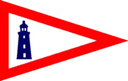 Fanion du service des phares des États-Unis.